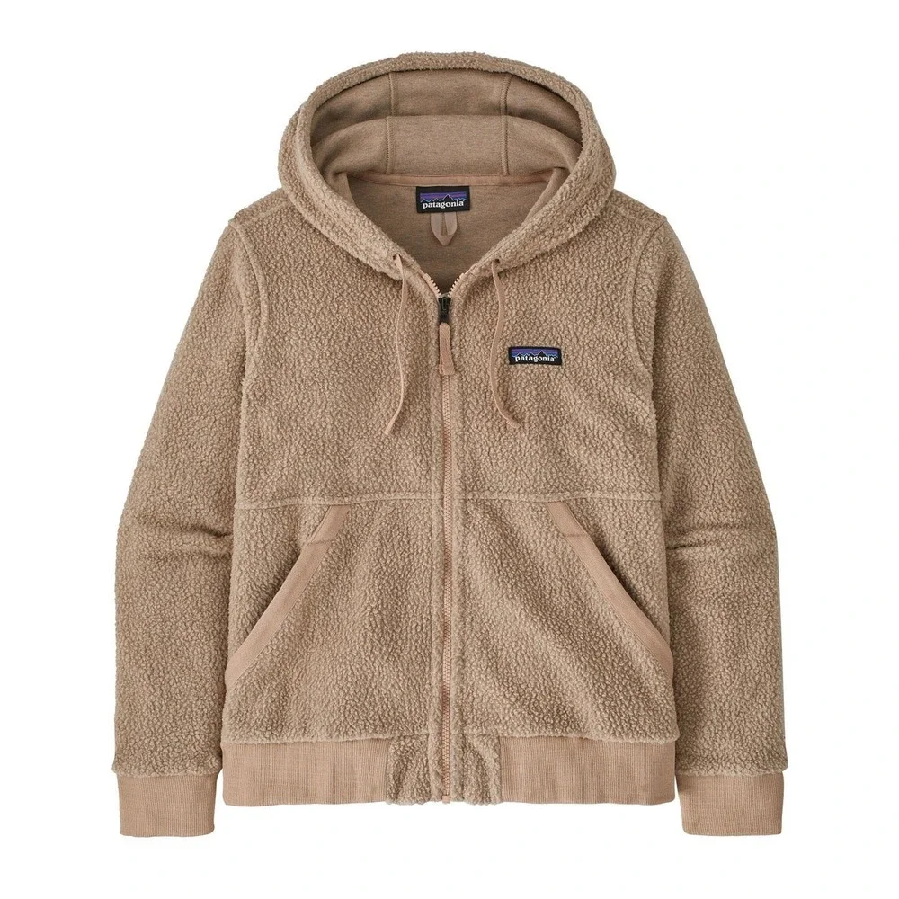 Patagonia‎ Womens Shearling Hoody - Pampas Tan Size XS New With Tags